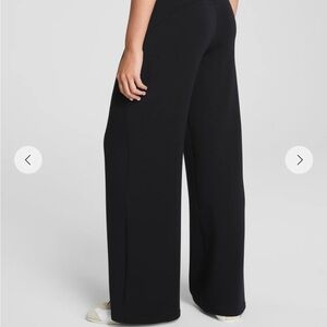 SPANX Women's Black Wide Leg Pants